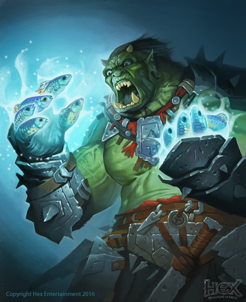 Illustration for CCG by Hex Entertainment. 2016