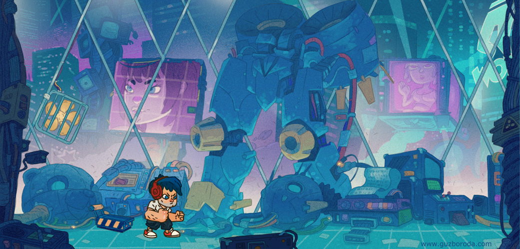Level design for game Hit and crash. Art and programming by Pavel Guzenko.